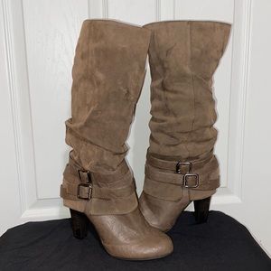 Size 7 Fergalicious by Fergie Cruel Mid-Calf Boot